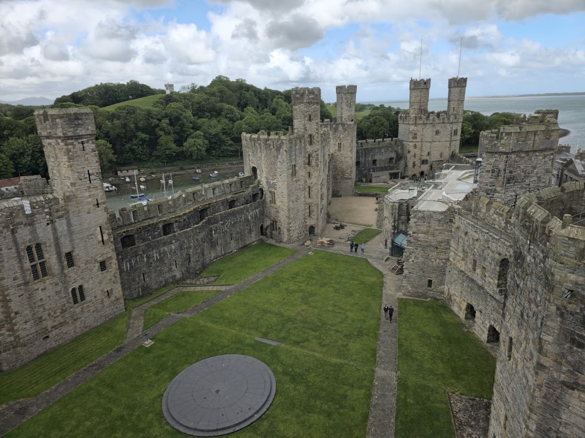 Caernarfon Castle, further view