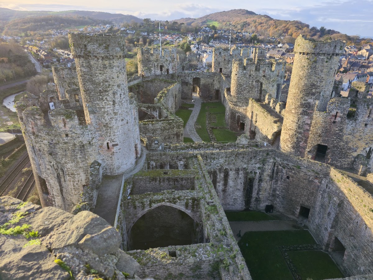 Conwy Castle, further view