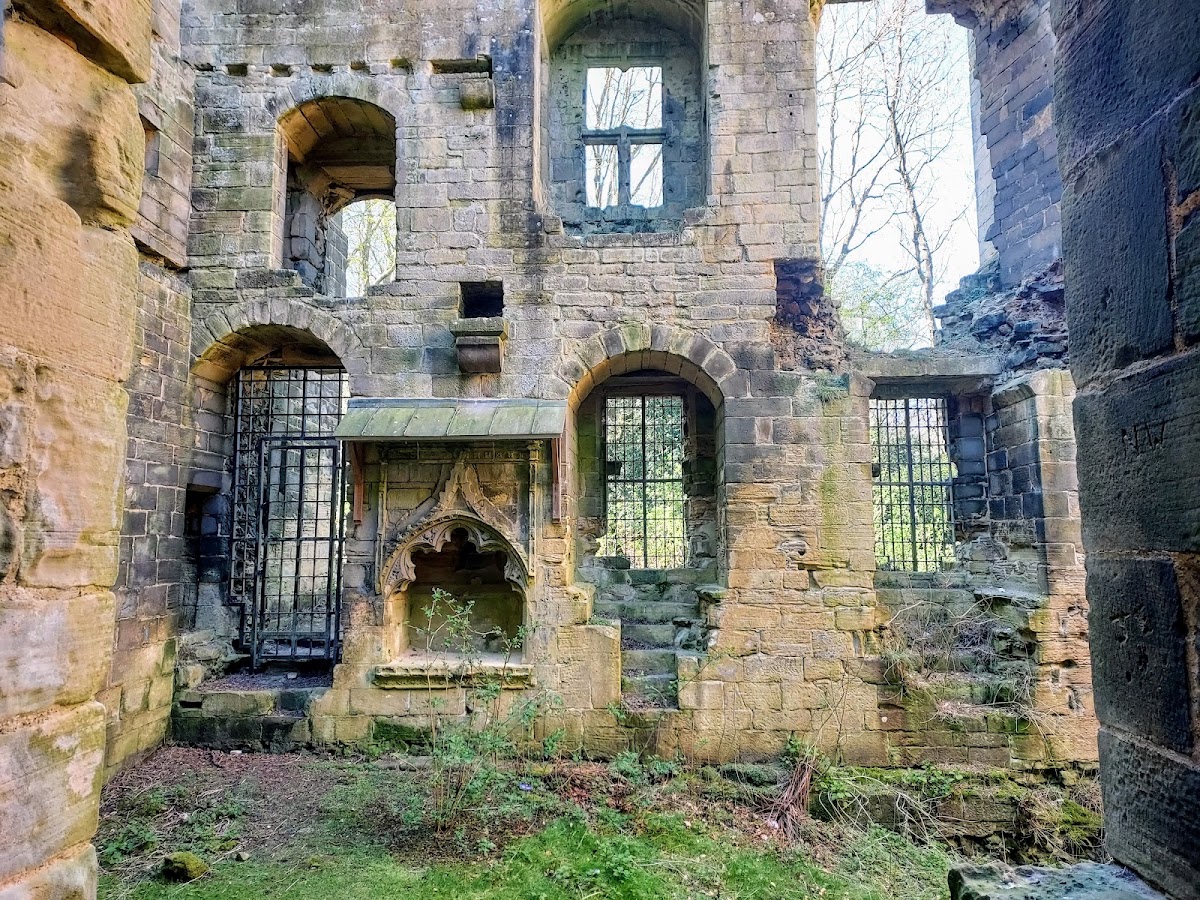 Harewood Castle, further view