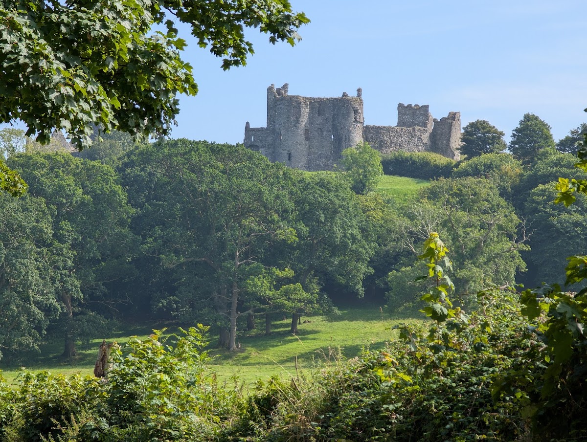 Llansteffan Castle, further view