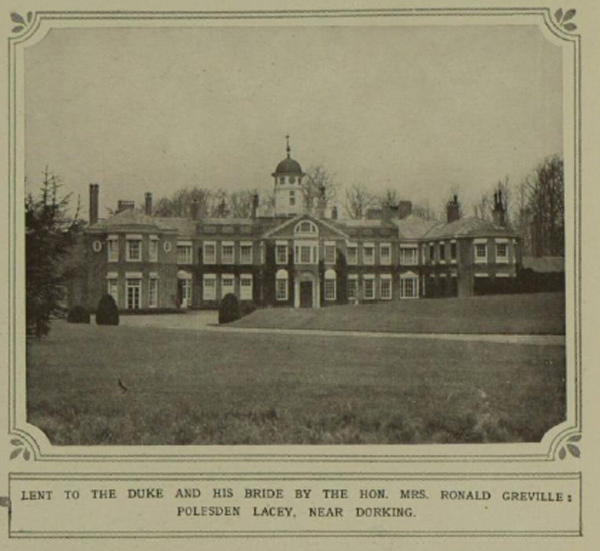 Polesden Lacey, further view